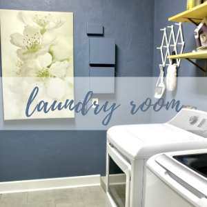 Tour of laundry room 