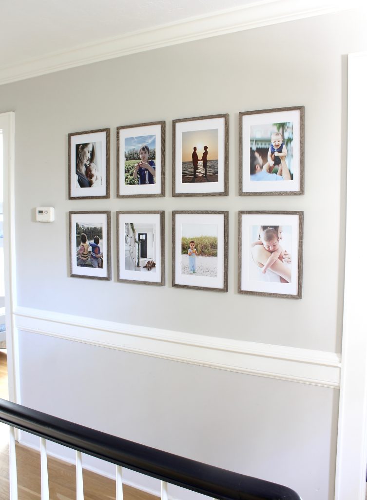 How To Hang A Grid Style Gallery Wall Our Hammock House - How Do You Hang A Gallery Wall Evenly