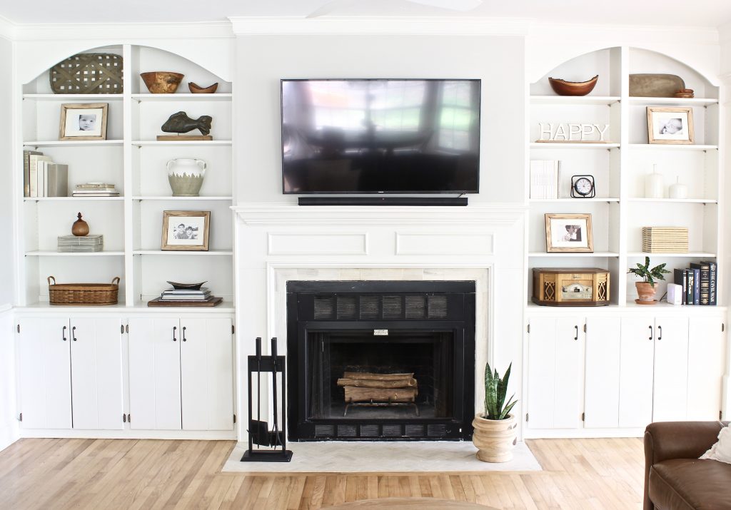 Bookshelves Around Fireplace Deals, How To Decorate Built In Bookcases